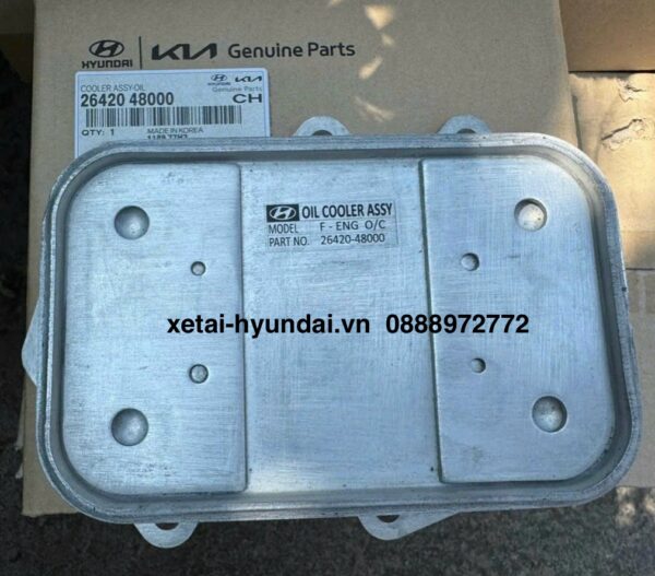 Sinh Hàn Nhớt Hyundai D4GA Xe Mighty 75s 110s 110SL 110XL County