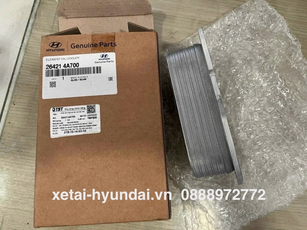 Sinh hàn nhớt Hyundai Porter 2 H150 N250 Solati EX8 Kia K200 K250