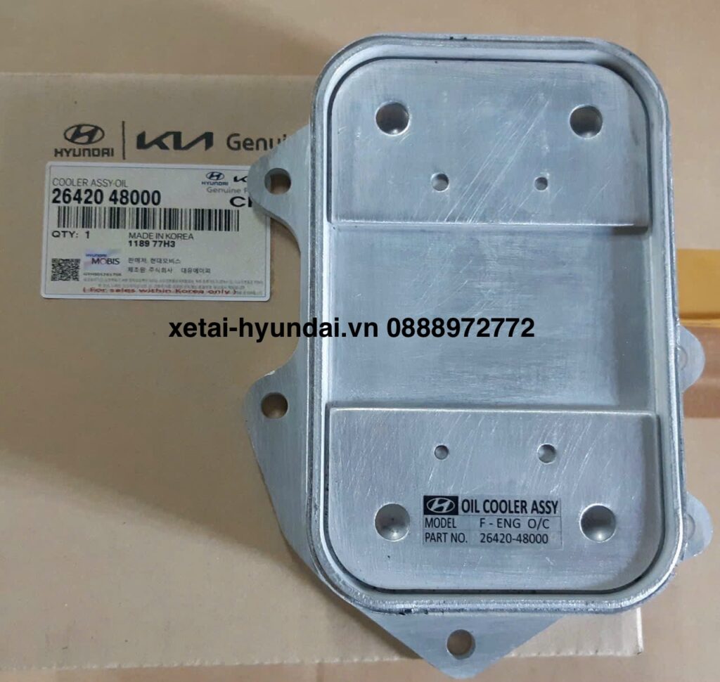 Sinh Hàn Nhớt Hyundai D4GA Xe Mighty 75s 110s 110SL 110XL County HD120 HD210 HD240