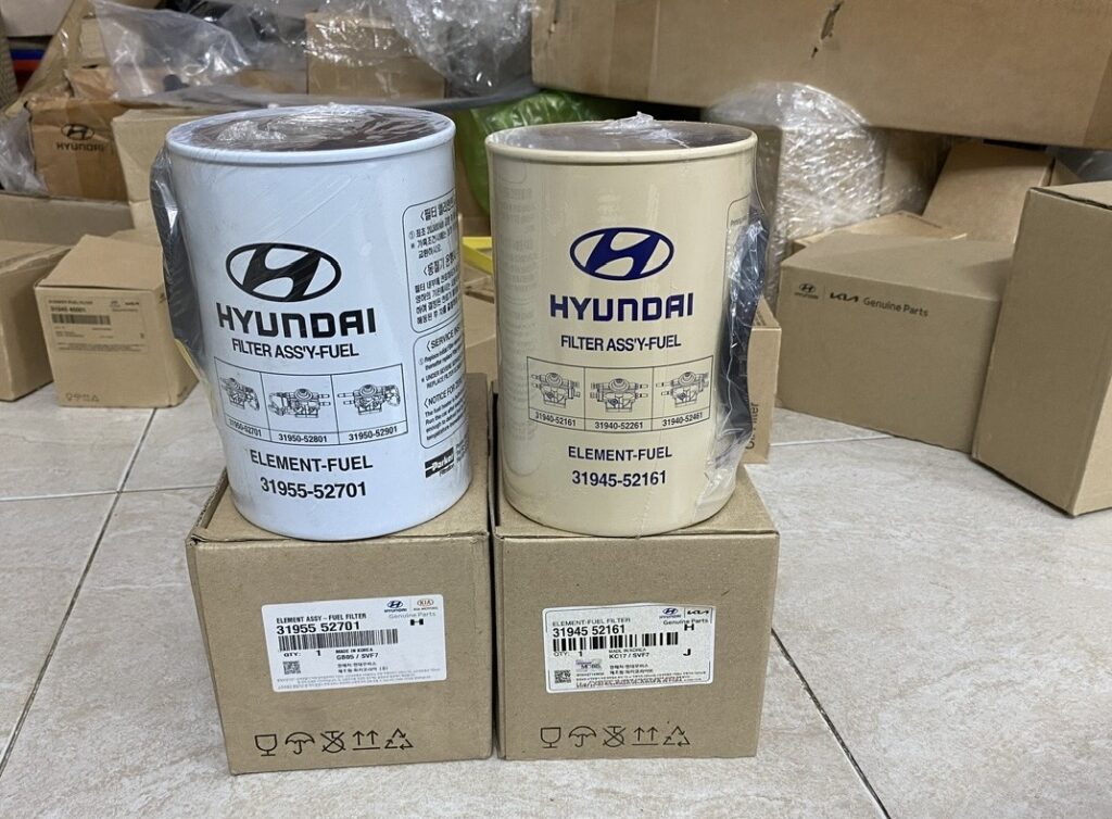 Lọc Dầu Lọc Nhiên Liệu Xe Tải Hyundai Mighty 75S 110s 110SL 110XL County W11s W750 EX11