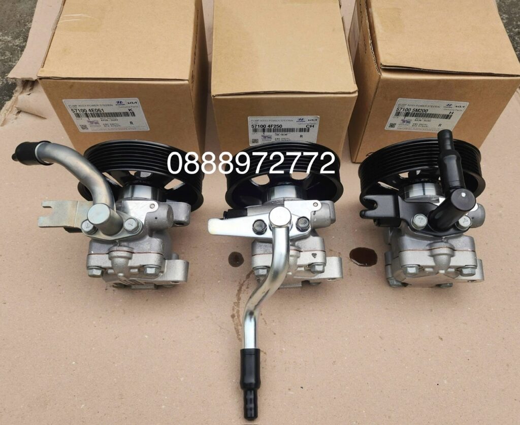 Bơm Trợ Lực Tay Lái Hyundai H150 N250 Solati Kia K200 K250 Starex